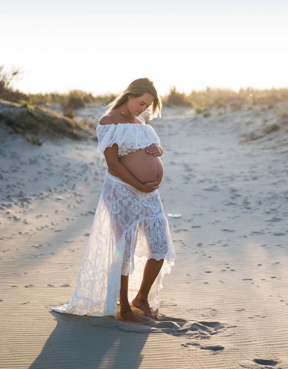Goedkope zwangerschapsshoot Charlotte van Wooning
